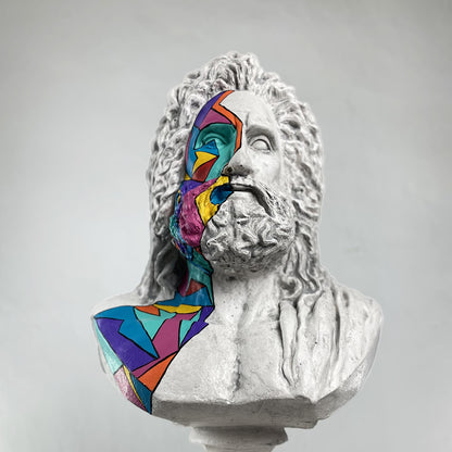 Zeus Cubic Statue