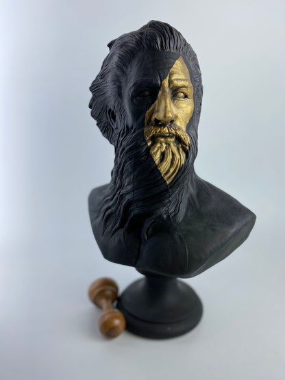 Poseidon Gold Scar Sculpture